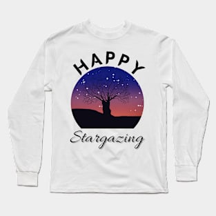 Happy Stargazing Long Sleeve T-Shirt